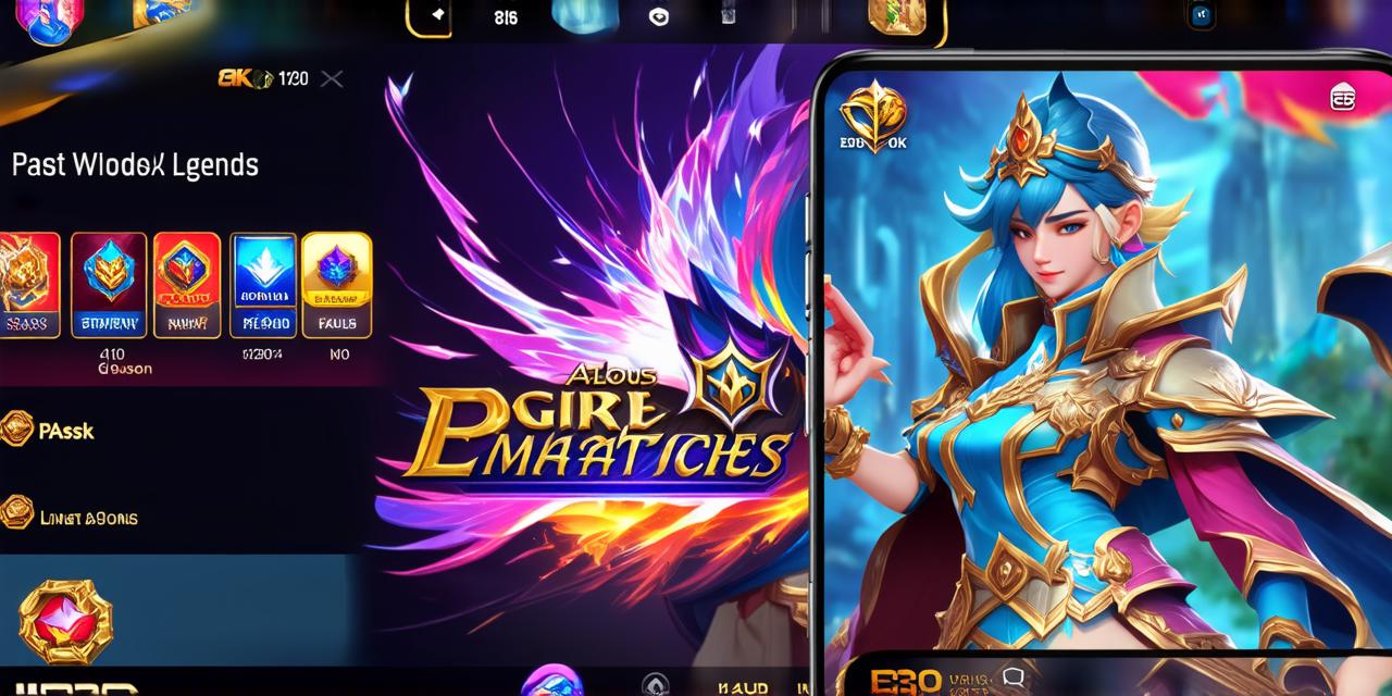 How can I view past matches in Mobile Legends on my phone?
