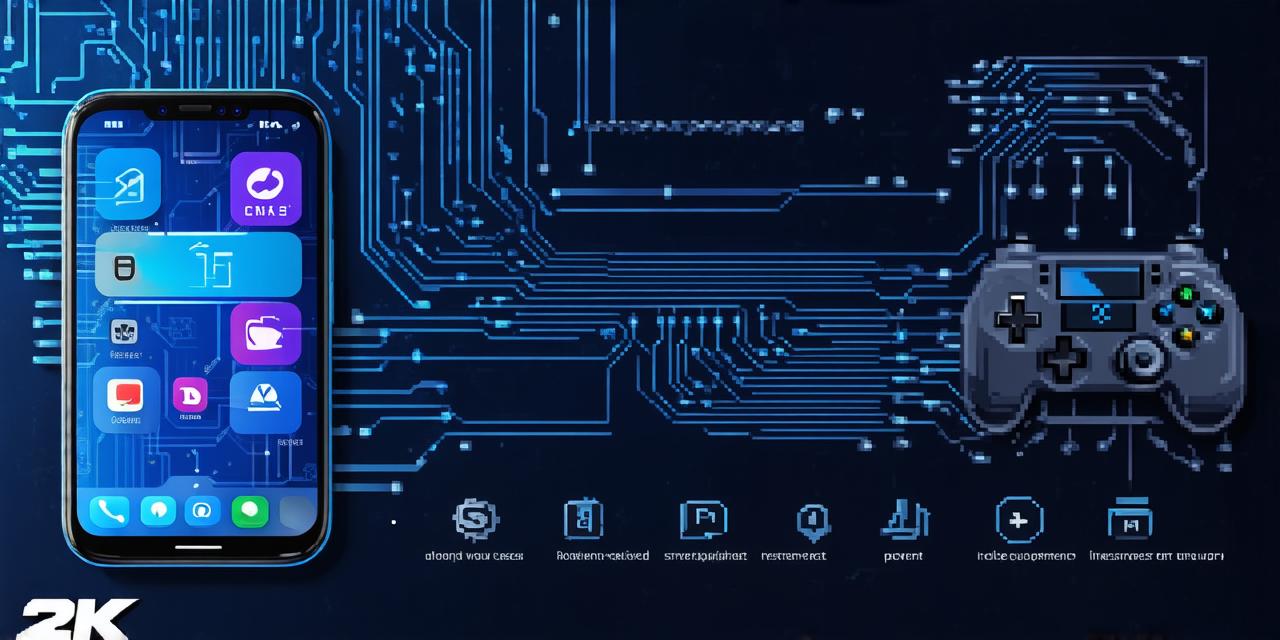 How do you create a mobile gaming application?