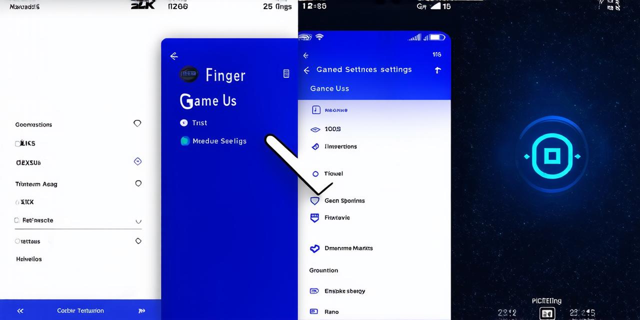 How can you modify the game settings in Among Us on a mobile device?